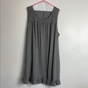 Shein Curve Sleeveless Dress with Ruffle Hem Size 5XL